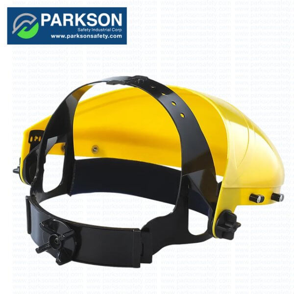 Parkson Safety PPE industrial visor attachment yellow B1