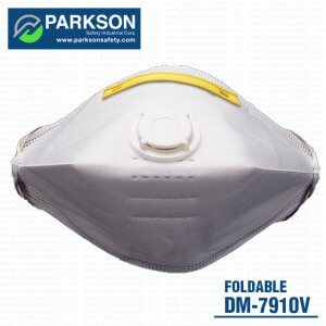 DM-7910V FFP1 Adjustable strap folding mask