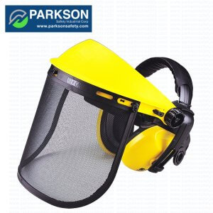 Parkson Safety Gardening face protection with earmuffs DP-856