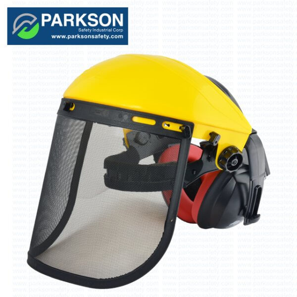 Parkson Safety Gardening face shield with earmuffs DP-894