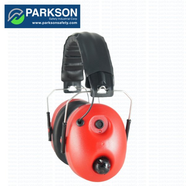 Parkson Safety demolition and excavation work construction electronic earmuffs EP-171