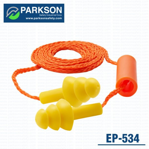 Rubber reusable earplug EP-531/EP-533/EP-534/EP-535