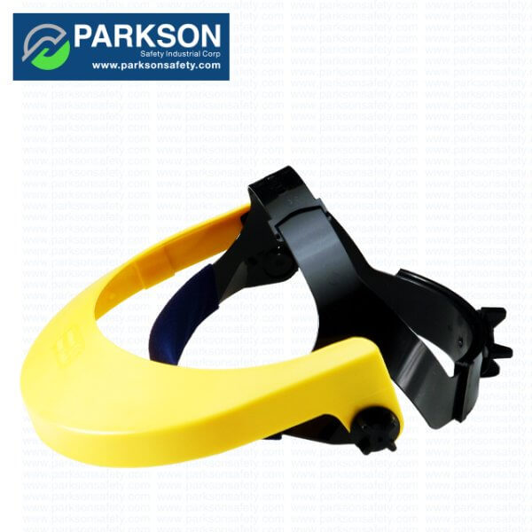 Parkson Safety Visor holder for industrial use yellow K3