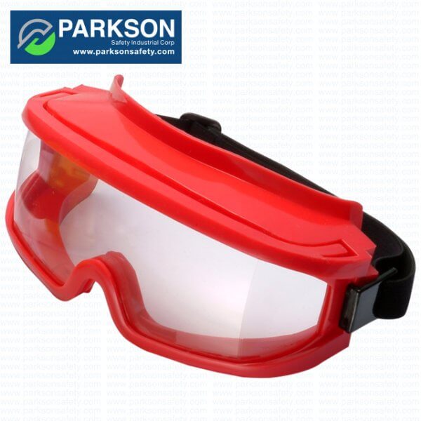 Parkson Safety Safety anti-fog chemical goggles red LG-2503