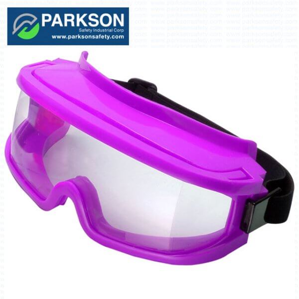 Parkson Safety Safety anti-fog chemical goggles purple LG-2503