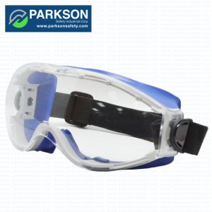 Parkson Safety Splash protection lab goggles blue LG-2510