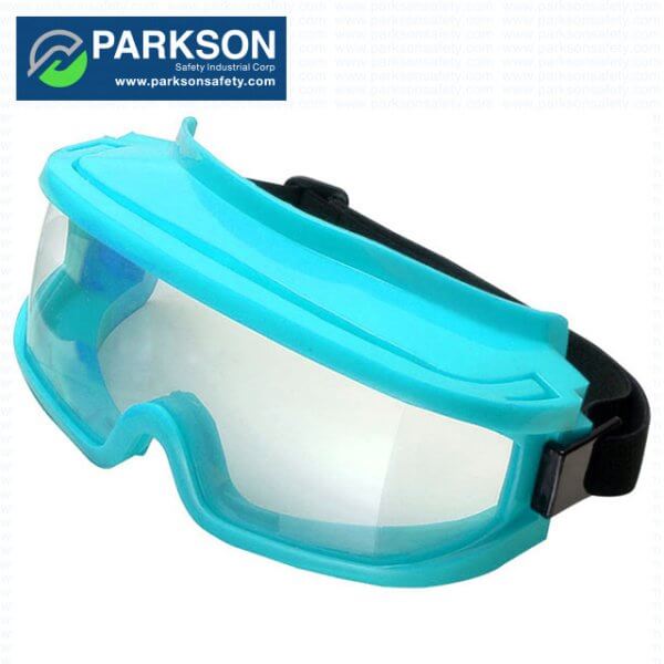 Parkson Safety Safety anti-fog chemical goggles tiffany blue LG-2503