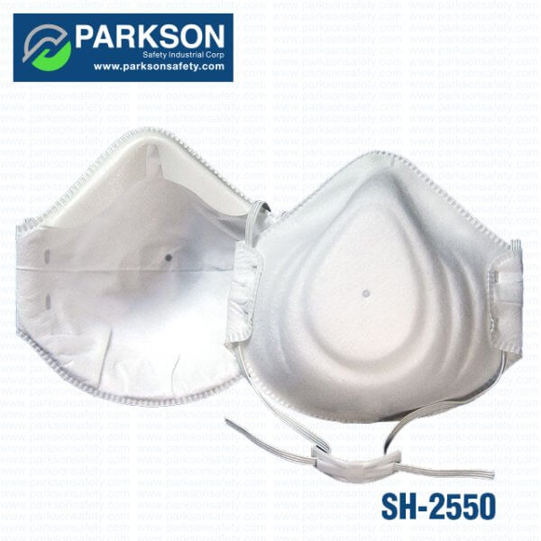 SH-2550 Metal free N95 protective mask