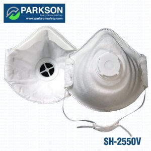 SH-2550V Metal free N95 protective mask
