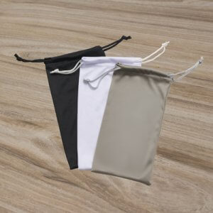 Microfiber cloth pouch